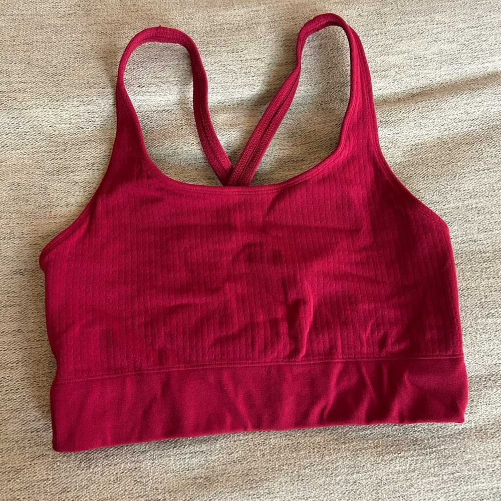 “FABLETICS” Women's Red Sports Bra